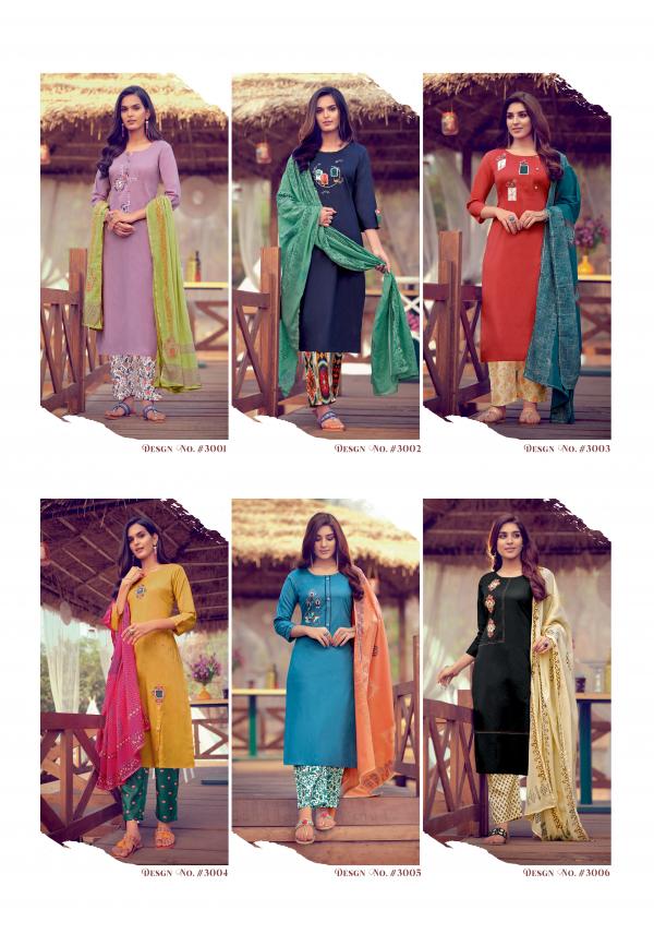 Kiana Kashida Cotton Readymade Ladies Wear Collection